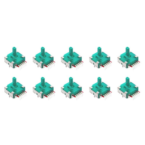 10Pcs JH16 Hall Effect Joystick TMR Joystick for FLYDIGI Vader 3 Pro for  G8 Replacement 3D Analog Stick JH16