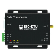 868.125MHz 915MHz Lora Wireless Digital Radio CDSENET E90-DTU(900SL33) 33dbm 16KM RS485 RS232 RF RSSI Modbus Data