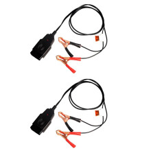 2X Connettore ECU OBD2 per Auto Risparmio Batteria Risparmiatori di Memoria ECU Automatici Automotive OBD 2 Spina Elettrica di Emergenza Risparmio