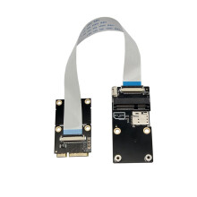 PCIe Naar PCIe Verlengkabel Extender 3G/4G Draadloze Netwerkkaart PCI-E Riserkaartadapter met SIM-Kaartsleuf