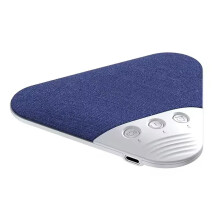 Slaapgeluidmachine Kussenluidspreker, Witte Ruis & Natuurgeluiden, HiFi Slaapluidspreker voor Thuis & op Reis Blauw