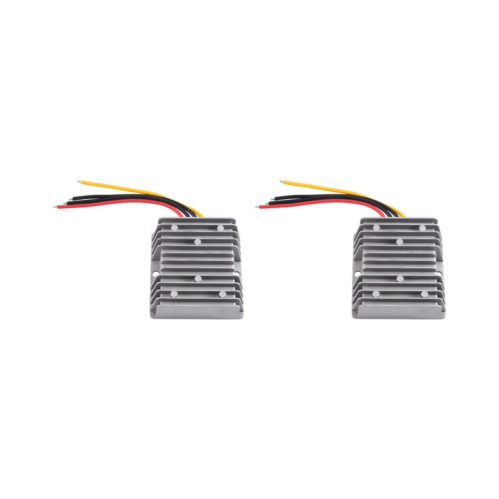 2X 9-36V To 12V 10A 120W Voltage Converter Regulator / Boost Transformer Waterproof 6031433303622