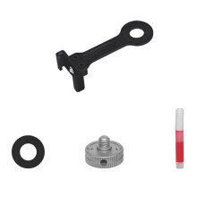 Adaptador de Montaje de Barra de Extensión Vlog de Zapata Fría, Tornillo 1/4 Pulgadas para Soporte de Cámara de Acción, Luz LED, Trípode para