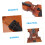 Violin Strings Set 8pcs, Rich Overtones, Stable Tuning, Replacement for FullSize Violins 5