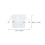 2Pcs White Iron Book Stands Adjustable Reading Holders for Students 2