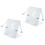 2Pcs White Iron Book Stands Adjustable Reading Holders for Students 7