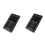 2X Audio Speaker Junction Box Back Panel Large Socket Plate for Speaker Cabinet Clip Replacement Parts 2