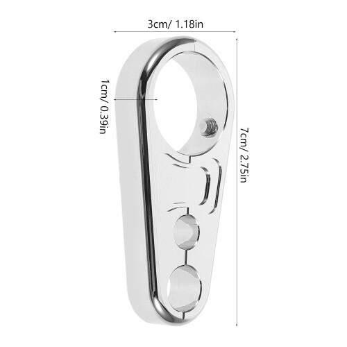 Universal Motorcycle Frame Handlebar Clutch Brake Cable Clamp Clip 1