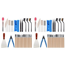 70 Pcs 3D Printer Tool Kit Debur Tool Cleaning and Removal Tool for 3D Printing Model Removing, Cleaning, Finishing