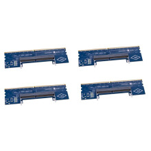 4 Stück DDR4-Arbeitsspeicher-RAM-Speicheradapter, RAM-zu-PC-Desktop-Testkarte, Laptop-zu-Desktop-SO-DIMM-zu-PC-DIMM-Karte, Laptop