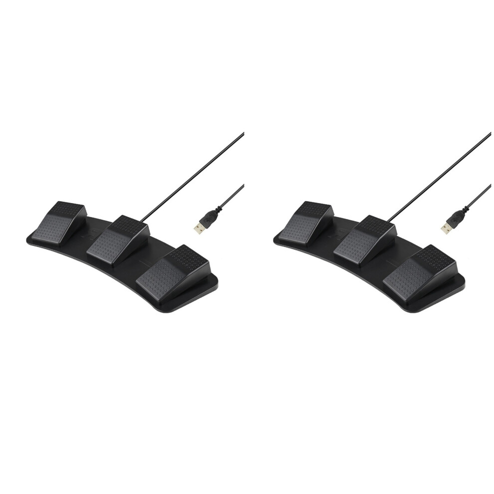 2X Fs23-Pm Usb Triple Foot Multifunctional Customize Foot Pedal Mechanical 6034170072561