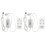 2 Set 1.5M Remote USB Extension Cable for 5V USB Fan LED Light with 2-12 Hour Timing Function  OFF 1