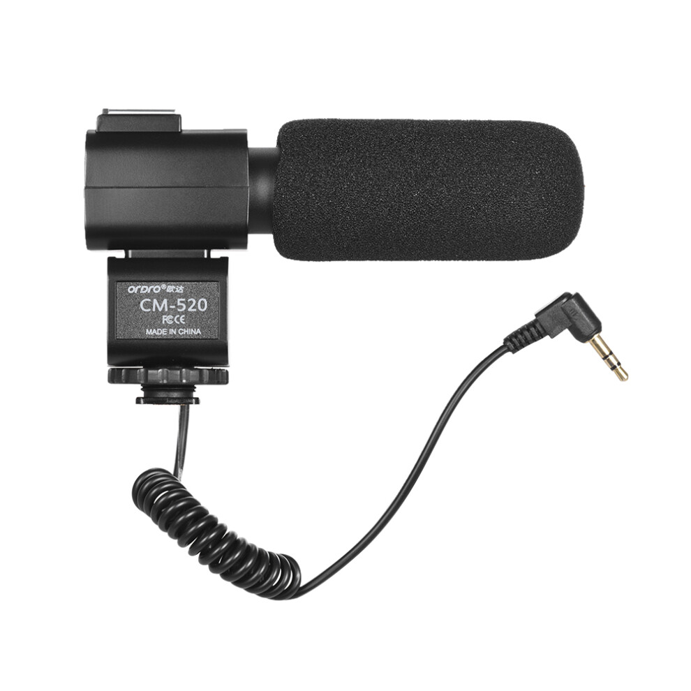 Cm-520 Super Cardioid External Microphone For Dslr & Video Cameras 7651392896752