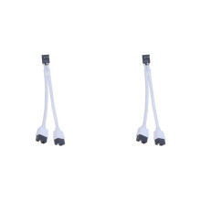 2X Audio HD Extension Cable for PC DIY 15cm Computer Motherboard USB Extension Cable 9 Pin 1 Female to 2 Male Y Splitter