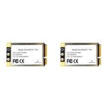 2X WLE600VX Doble Banda 2.4GHz 5GHz 802.11ac/Abgn Tarjeta PCI Express MIMO 2x2 WAVE 1 Módulo de Tarjeta WIFI Atheros QCA9882