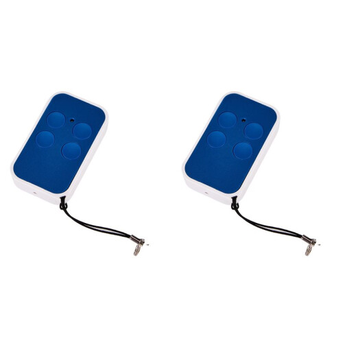 2X Low Frequency Replacement Remote Control 27mhz to 40mhz Remote Control Garage Door Replacement Clone Fob
