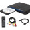 -Compatible DVD Player for TV,1080P HD Compact CD DVD Player,6.5mm Port,AV Output,USB Input,Support PAL NTSC Eu Plug 1