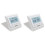 2X 16A 230V LCD Programmable Warm Floor Heating Room Thermostat Thermoregulator Temperature Controller Manual Mechanical 1