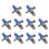 30Pièces Bec Abreuvoir Animaux Bleu Simple Installation Et Usage 10