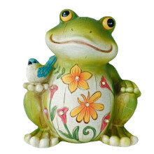 Frosch-Dekoration mit Solarlicht, Harz-Gartenstatue für Passage, Hof, Rasen, Terrasse, Dekoration für Den AußEnbereich Zur Einweihungsfeier