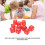 30PCS Dice Cubes 15.5mm Red 6-Sided Right-Angle 5