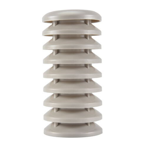White Plastic Outer Shield for Thermo Hygro Sensor, Spare Part for Weather Station (Transmitter / Thermo Hygro Sensor)