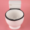 Origineller Keramikbecher mit Henkel, 300 ml, ideal für Kaffee, Tee, Milch oder Eiscreme – ein witziges Geschenk! 3