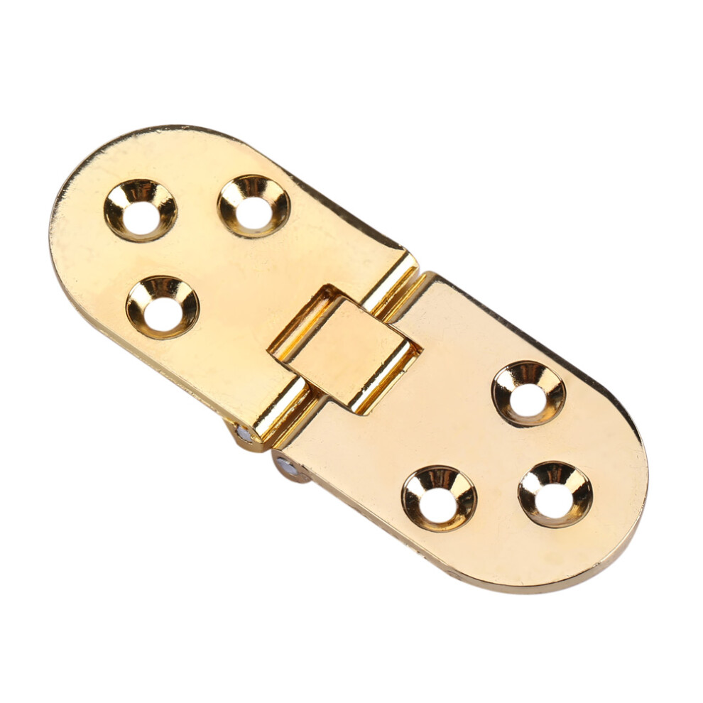 80*30Mm Zinc Alloy Folding Table Hinge Gold Silent Closure Metal Hardware 8451393034974