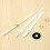 10Pcs DIY Silent Clock Movement Spindle Hands Quartz Movement Wall Clock Mechanism Repair Tools Part Clock Kit 3