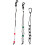 3St Preciese Golf Score Counter Van Plastic En Nylon 3