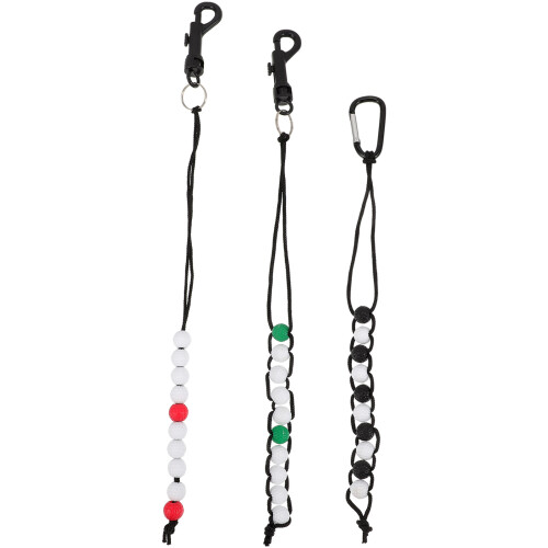 3St Preciese Golf Score Counter Van Plastic En Nylon 2