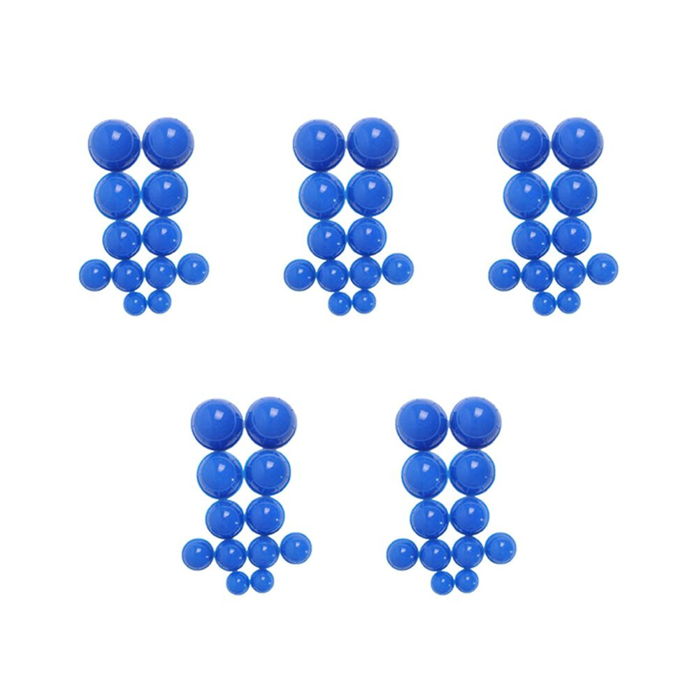 60Pcs  Health Care Vacuum Cupping Cups Silicone Suction Cup Massage