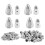 100Pcs P80 Plasma Cutting Torch Consumable Cutting CNC 60A 80A 100A P80 Plasma Torch Tip Electrode Nozzle 1