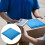 50Pcs Padded Bubble Envelopes Blue Shockproof Mailing Bags for Storage 3