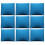 50Pcs Padded Bubble Envelopes Blue Shockproof Mailing Bags for Storage 5