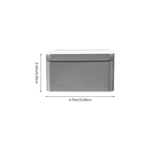 Storage Container Empty Cookie Tin Tea Box Dad Father Metal Tins 2