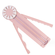 12 in 1 Rotary Paper Trimmer, Multi-Functional Cutting Tool with 12 Cutting Blade Heads, Portable Paper Cutter