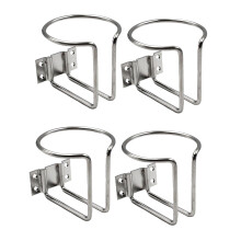 4 Pièces En Acier Inoxydable Voiture Bateau Anneau Tasse Porte-Bouteille Porte-Bouteille