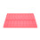 Red Plastic Microscope Slide Storage Tray Durable Slide Holder 10