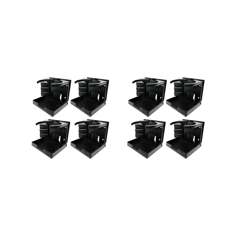 Brecantia Boat Cup Holder Set Of 8 Folding Boat Cup Holders For Drinks Wall Cup Holder For Boat & Rv Cup Holder Motorhome