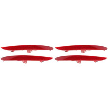 2 Paar Reflecterende Platen voor de Achterbumper, en Rechts, voor X4 F26-Serie 2013-2016 63147338807 63147338808