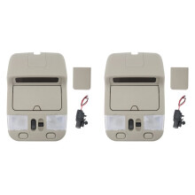 2X Front Dome Light with Display Roof Reading Lamp 96980-0W000 for Patrol Y61 97-16 Pathfinder/ QX4 A