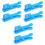 6Pcs Cable Stripper 45-163 Buffer Tube Stripper FTTH Perfect 45-163 Coaxial Cable Sheath Jacket Cutter 7
