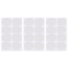 24Pcs Alto/Tenor Saxophone Sax Mouthpiece Patches Pads Cushions 0.8mm---Translucent