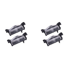 4 Pcs Car License Plate Lamp Light Shell Cover for 2 3 M2 M3 2011-2013 BP4K-51-274 BBM4-51-274 BS1E-51-274