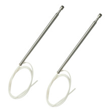 2X Antenna Mast & Rope for Patrol Gu Y61 98-04 Power Motorised Aerial Repair 131364070370