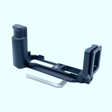 Schnellwechselplatte L-Platte für OMD EM10 EM10II Kamera CNC-Aluminiumgriff