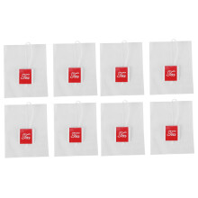 4000Pcs 5.5 x 7cm Pyramid Tea Bag Filter Nylon Tea Bag Single String Label Transparent Empty Tea Bag