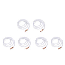6X Multifunctional Liquid Siphon, Gas Siphon Hose Pump for Gasoline Fuel Water Transfer, Self Priming Hose (2.5m)
