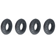 4X 8 Inch Electric Scooter Tire 200X50 Tubeless Solid Tire for Emicro Electric Scooter